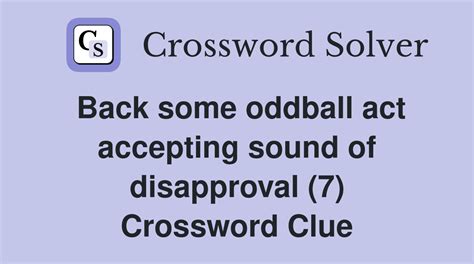 oddball crossword clue|oddball crossword clue 7 letters.